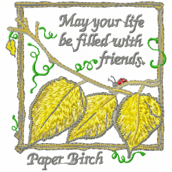 Leaves Embroidery Design 3